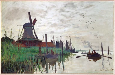 Moulin a Zaandam (óleo sobre lienzo)