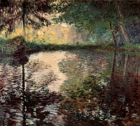 Estanque en Montgeron, c1876