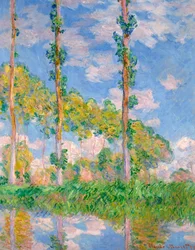 Álamos al sol, 1891