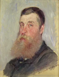 Retrato de un pintor inglés, Bordighera, 1884