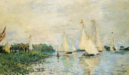 Regata en Argenteuil, 1874