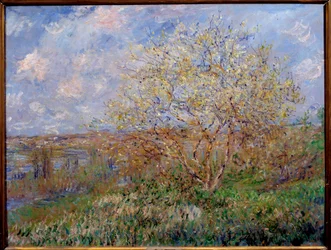 Primavera Pintura de Claude Monet (1840-1926) 1882