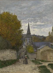 Calle en Sainte-Adresse, 1867