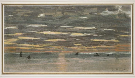 Atardecer en el Mar, 1865-1870