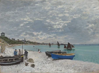 La playa de Sainte-Adresse
