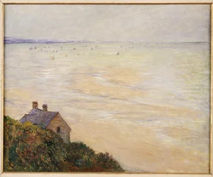 La cabaña en Trouville, marea baja, 1881