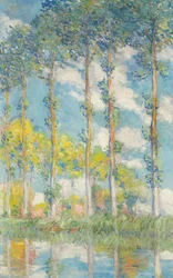 Los álamos; Les Peupliers, 1891