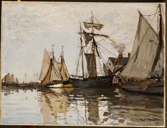 El puerto de Honfleur, c.1865