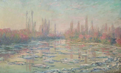 El deshielo en el Sena, cerca de Vétheuil, 1880
