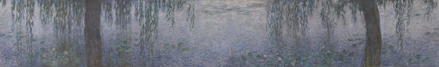 Los nenúfares - Mañana clara con sauces, 1914-1926
