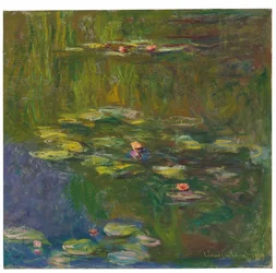 El estanque de los nenúfares, 1919