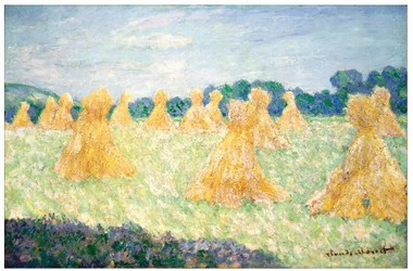 Las jóvenes de Giverny, efecto sol