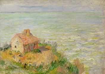 La cabina de los aduaneros, tarde (óleo sobre lienzo)