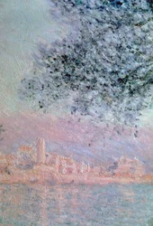 Vista de Antibes, (detalle), 1888