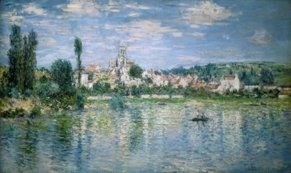 Vista de Vétheuil, verano