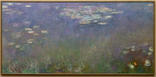 Nenúfares (Agapanthus), c.1915-26 (óleo sobre lienzo)