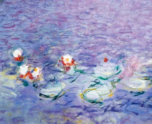 Nenúfares, por Claude Monet, (detalle)