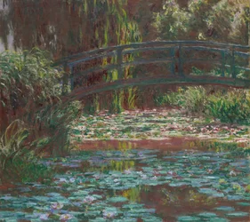 Estanque de nenúfares, 1900