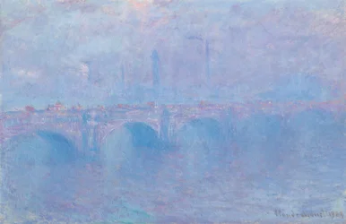 Puente de Waterloo, effet de brouillard