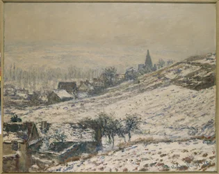 Invierno en Giverny, 1885