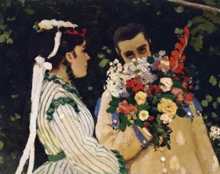 Mujeres en el jardín