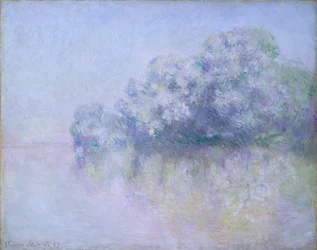 Île aux Orties cerca de Vernon, 1897