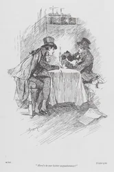 Ilustración para Lavengro de George Borrow (litografía)
