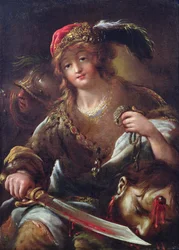 David con la cabeza de Goliat, c.1640