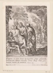 La curación del hombre en el estanque de Betesda Miracula Domini Nostri Jesu Christi (título de la serie) Milagros de Cristo (título de la serie)