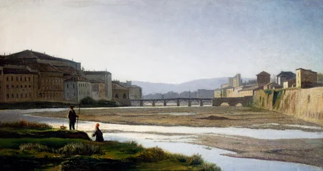 Puente verde en Parma