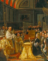 Adoración de la Sagrada Forma por Carlos II, Rey de España