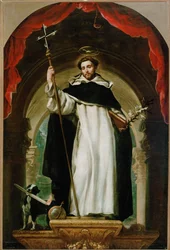 Santo Domingo de Guzmán (pintura sobre lienzo)