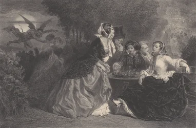 Las hijas del diablo La criatura, ca. 1848-62