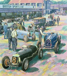 Brooklands en su apogeo