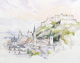 Amanecer en Salzburgo