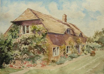 Irish Hill Cottage, 2009 (acuarela)