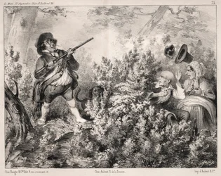 Actualités: La apertura de la caza (1840)