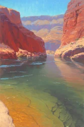 El majestuoso río del Cañón