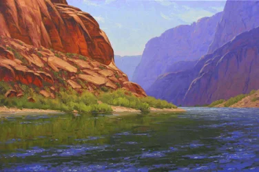 Río del Cañón Red Rock