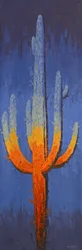 El resplandor del desierto de Saguaro