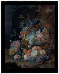 Bodegón de flores (óleo sobre lienzo)
