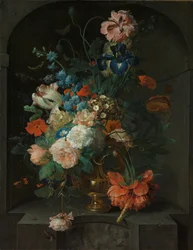 Naturaleza muerta con flores