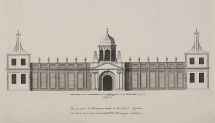 Museo Británico, Holborn, c.1750