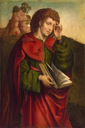 San Juan Evangelista llorando