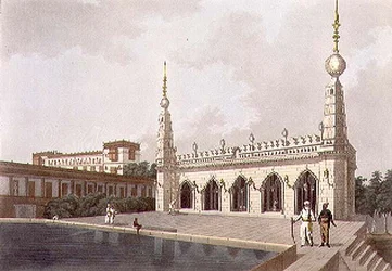 El palacio del difunto Nabob de Arcot, Madrás, lámina 5 de 