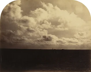 Una fuerte brisa, nubes volando,c. 1863 (foto)
