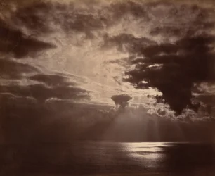 Atardecer en el mar
