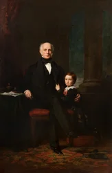 William Forbes de Castleton y su hijo William
