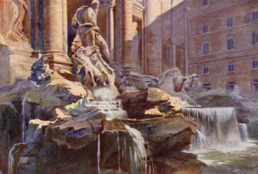 Fuente de Trevi, Roma