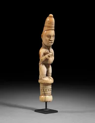 Mango de abanico, c.1850